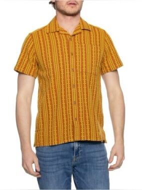 prAna Mantra Heritage slim fit button down Size Small